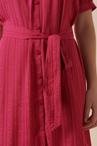 Vestido recto - 
Rosa