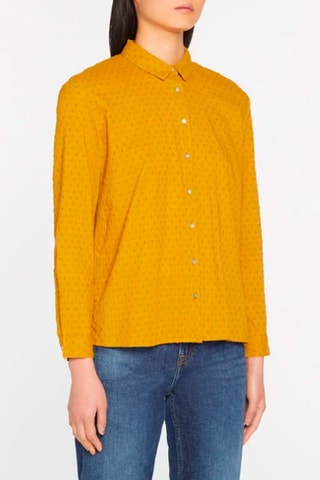 Camisa de lunares - Mostaza