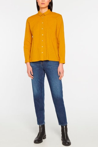 Camisa de lunares - Mostaza