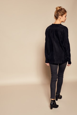 Blusa Flamande - Negro