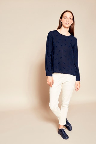 Blusa Tanzania - Azul marino