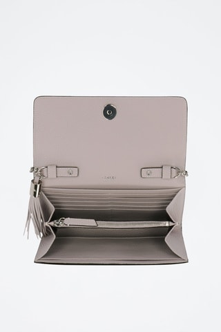 Sac bandoulière en cuir Premier Flirt - Gris