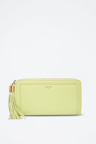 Portefeuille en cuir 1er Flirt - Citron vert