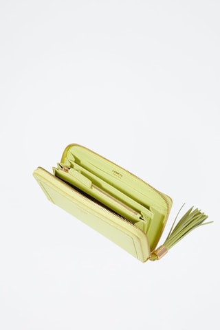 Portefeuille en cuir 1er Flirt - Citron vert