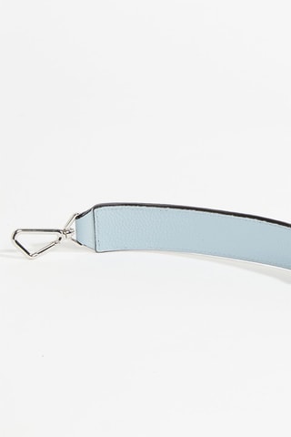 Poignée en cuir Ninon - Ciel