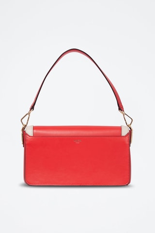 Sac porté épaule en cuir Angel M - Rouge