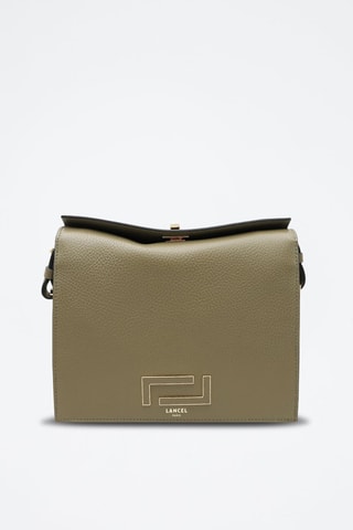 Sac bandoulière en cuir Pia - Kaki