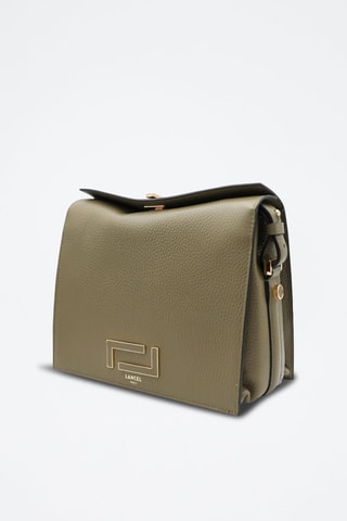 Sac bandoulière en cuir Pia - Kaki