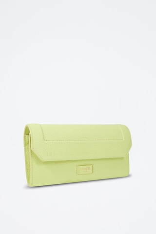 Compagnon en cuir Ninon - Vert citron