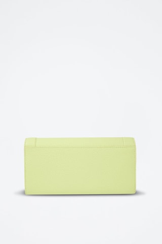 Compagnon en cuir Ninon - Vert citron