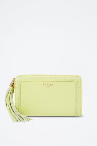 Portefeuille en cuir 1er Flirt - Citron vert