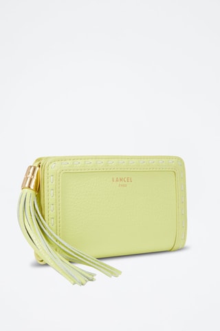 Portefeuille en cuir 1er Flirt - Citron vert