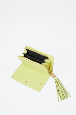 Portefeuille en cuir 1er Flirt - Citron vert