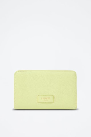 Portefeuille en cuir Ninon - Citron vert