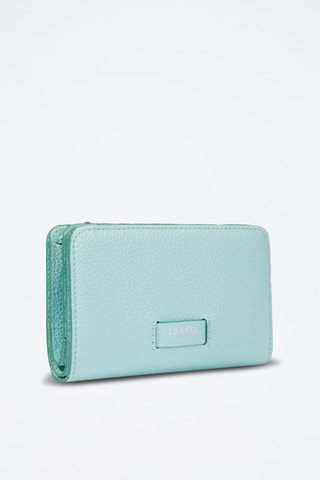 Portefeuille en cuir Ninon - Menthe