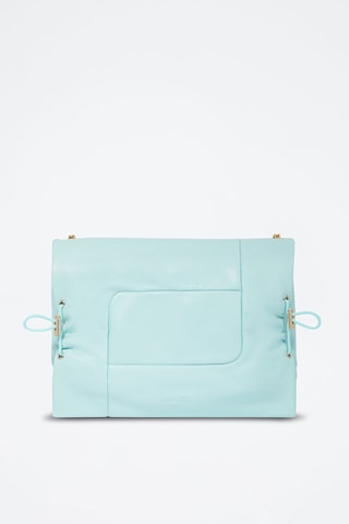 Sac porté épaule en cuir Billie - Menthe