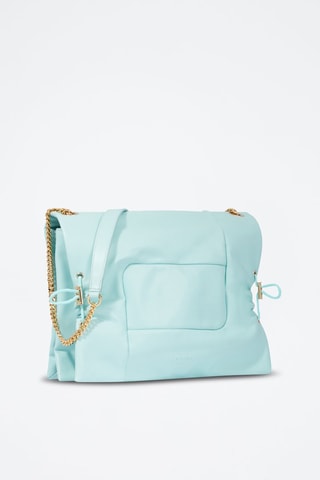 Sac porté épaule en cuir Billie - Menthe