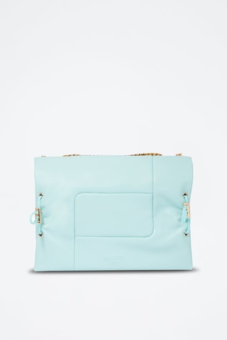 Sac bandoulière en cuir Billie - Menthe