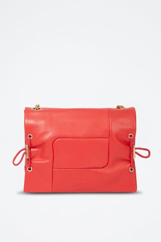 Sac bandoulière en cuir Billie - Rouge