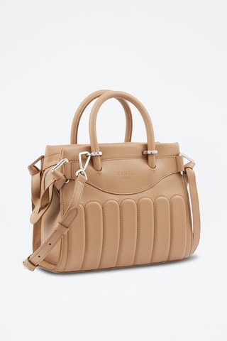 Borsa a mano in pelle Carryall - Cammello