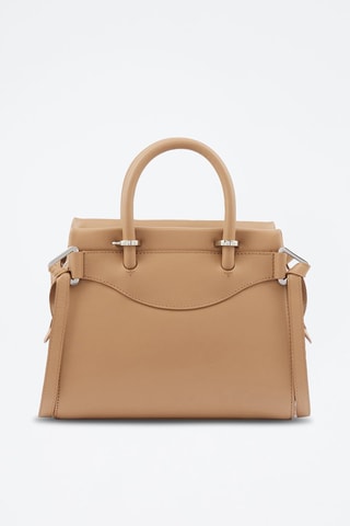 Borsa a mano in pelle Carryall - Cammello