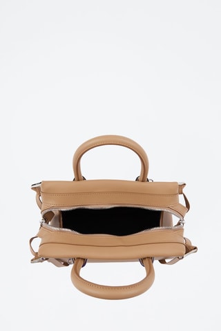 Borsa a mano in pelle Carryall - Cammello
