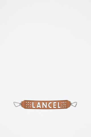 Poignée en cuir Ninon - Camel