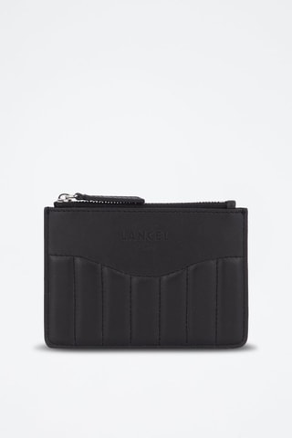 Porte-cartes en cuir Rodéo - Noir