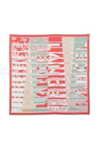 Carré en soie Horizon - Rose