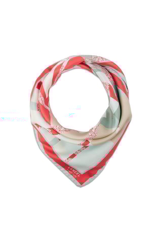 Carré en soie Horizon - Rose