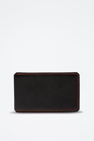 Porte-adresse en cuir Explorer - Noir