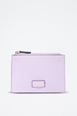 Portefeuille en cuir Ninon - Mauve