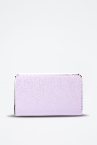 Portefeuille en cuir Ninon - Mauve