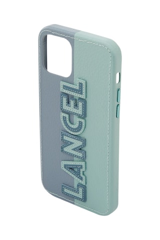 Housse de protection pour téléphone portable en cuir Ninon - Bleu marine