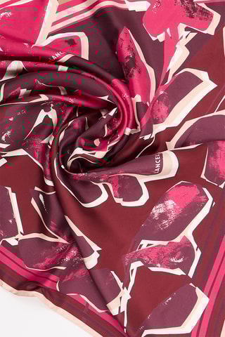 Foulard en soie Arty - Fuchsia