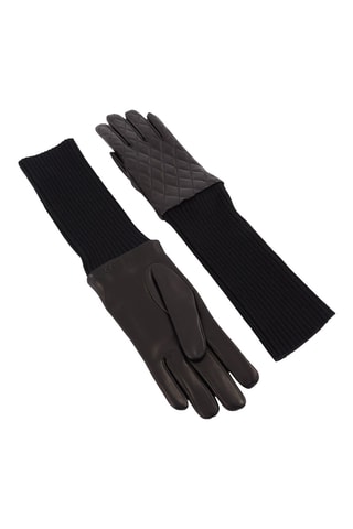 Gants en cuir d’agneau - Noir