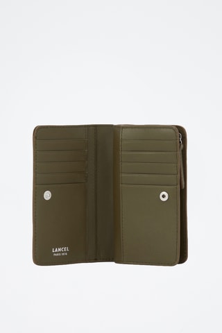 Portefeuille en cuir Rodéo - Kaki