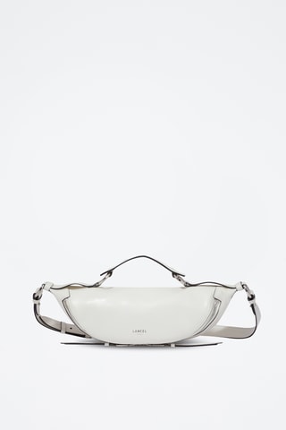 Sac bandoulière en cuir Origami - Blanc