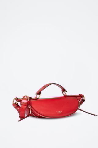 Sac bandoulière en cuir Origami de Lancel - Rouge
