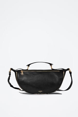 Sac bandoulière en cuir Origami de Lancel - Noir