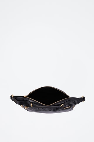 Sac bandoulière en cuir Origami de Lancel - Noir