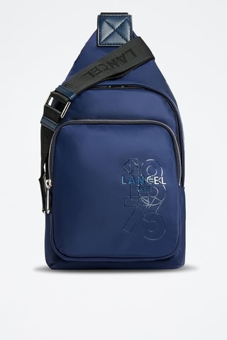 Sac à dos bandoulière Leo - Bleu pétrole