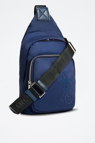 Sac à dos bandoulière Leo - Bleu pétrole