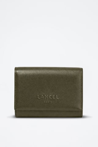 Portefeuille en cuir Billie - Kaki