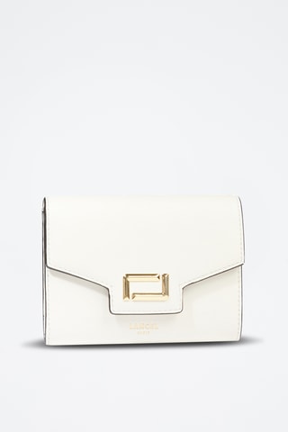 Pochette en cuir Angèle - Blanc