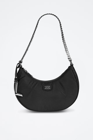 Sac porté épaule Re-nee - Noir et argenté