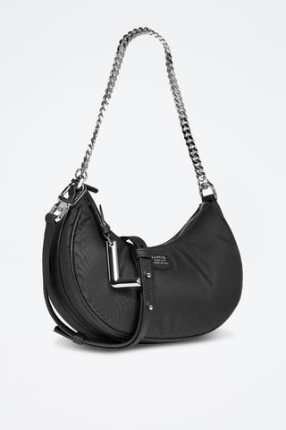 Sac porté épaule Re-nee - Noir et argenté