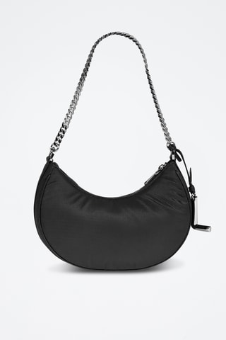 Sac porté épaule Re-nee - Noir et argenté