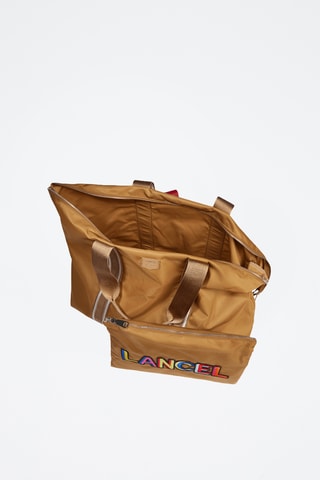 Cabas et pochette Lou - Marron clair