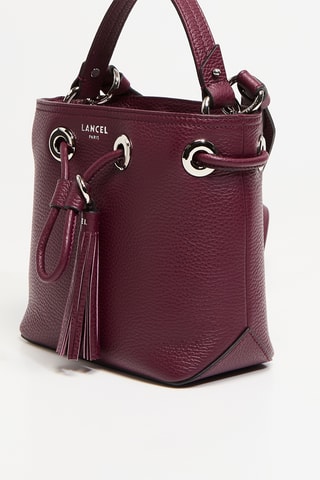 Sac à main en cuir - Bordeaux